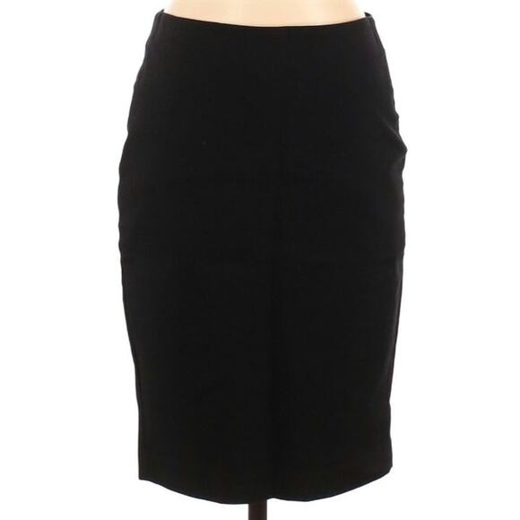 Cynthia Steffe Black Midi Skirt - Picture 3 of 5